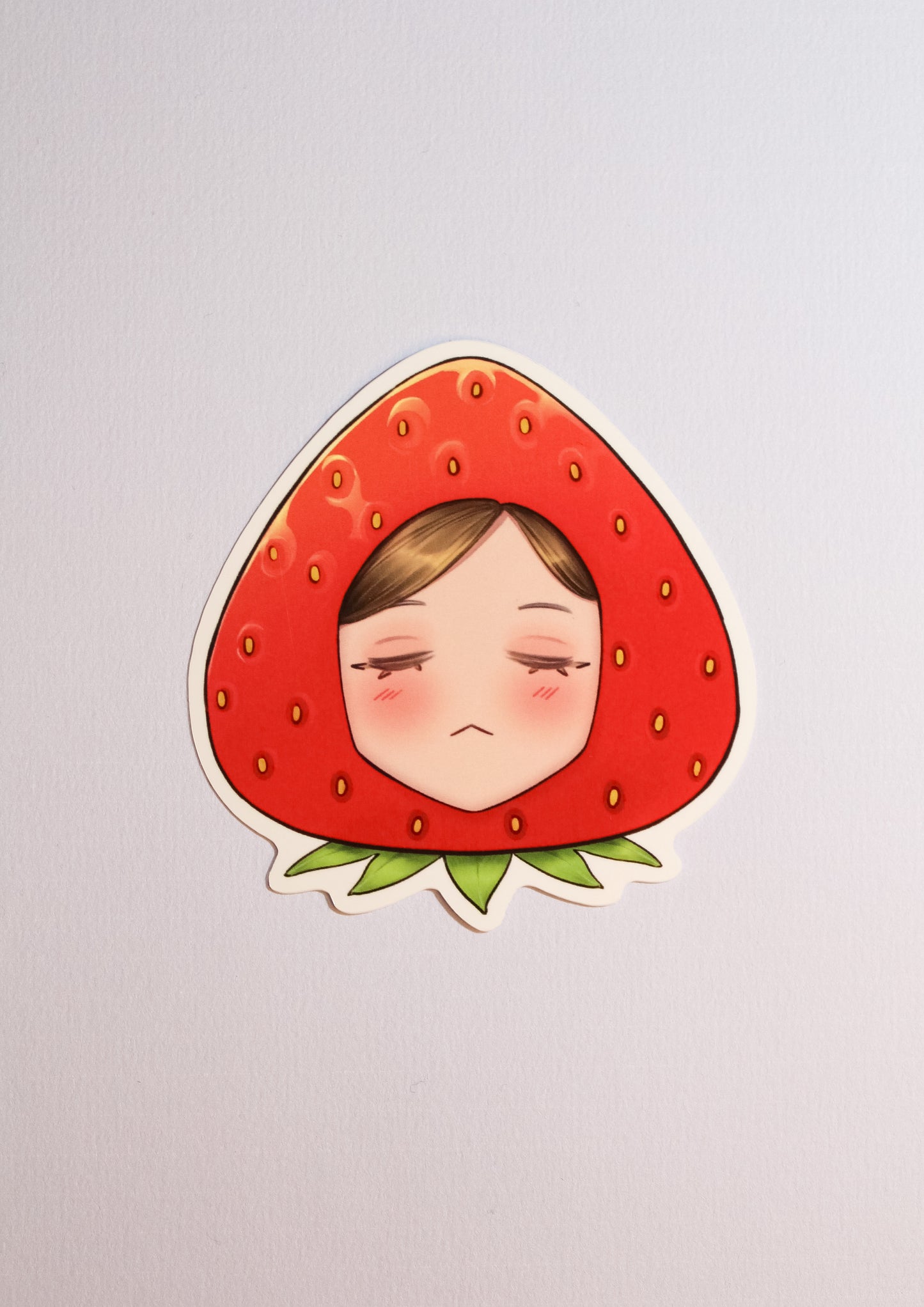 Kanna Strawberry Stickers