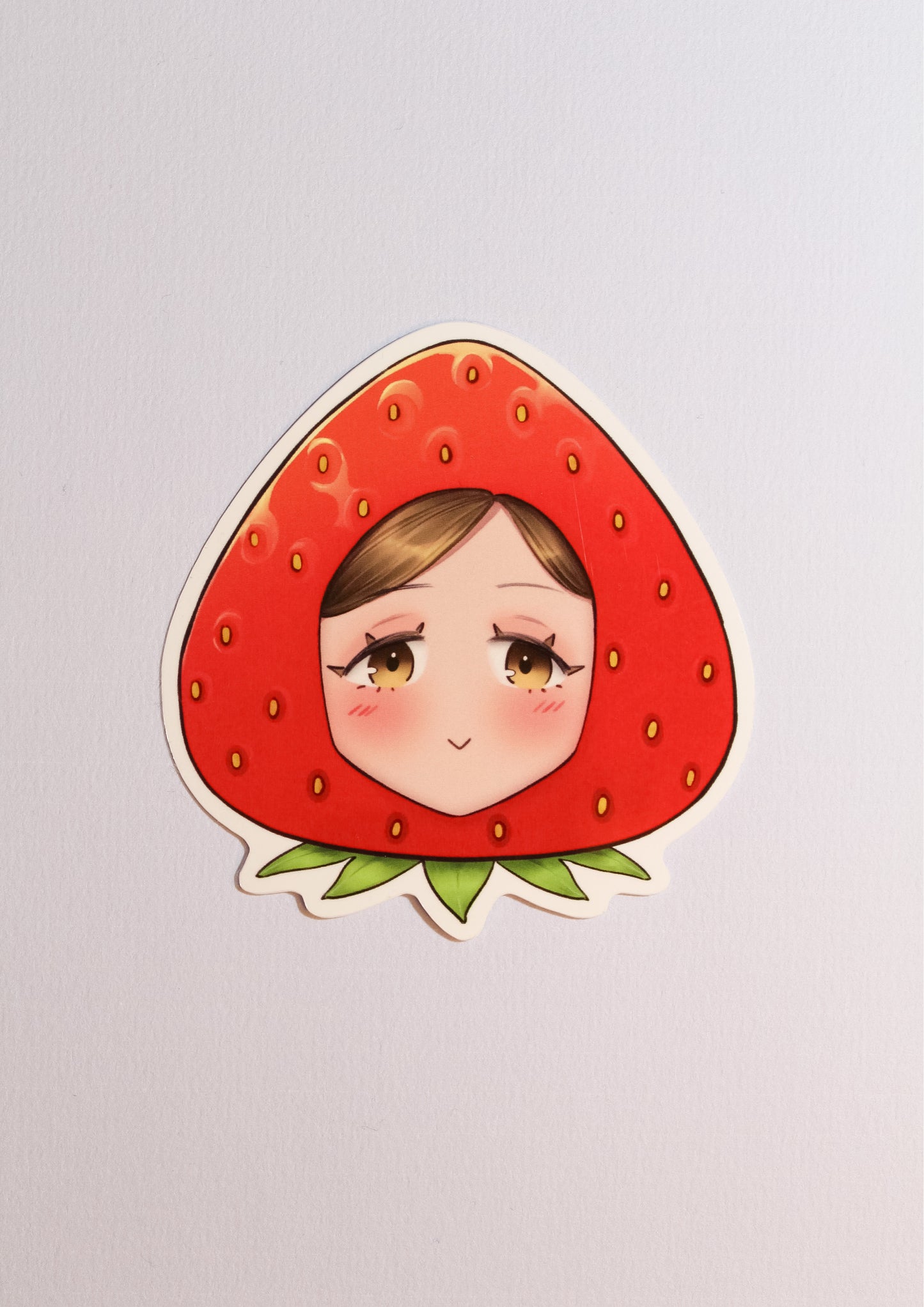 Kanna Strawberry Stickers