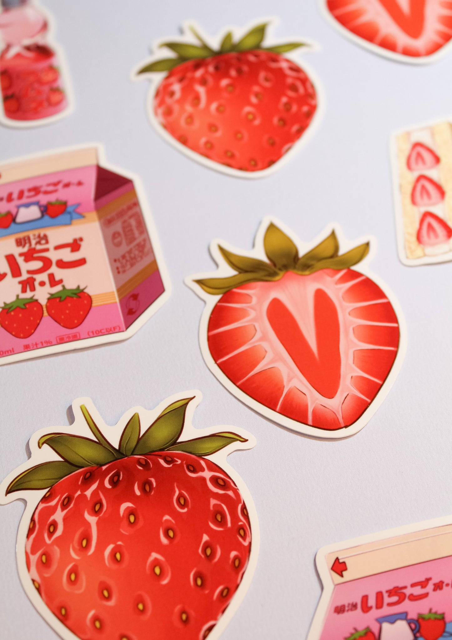 Strawberry Season Stickers