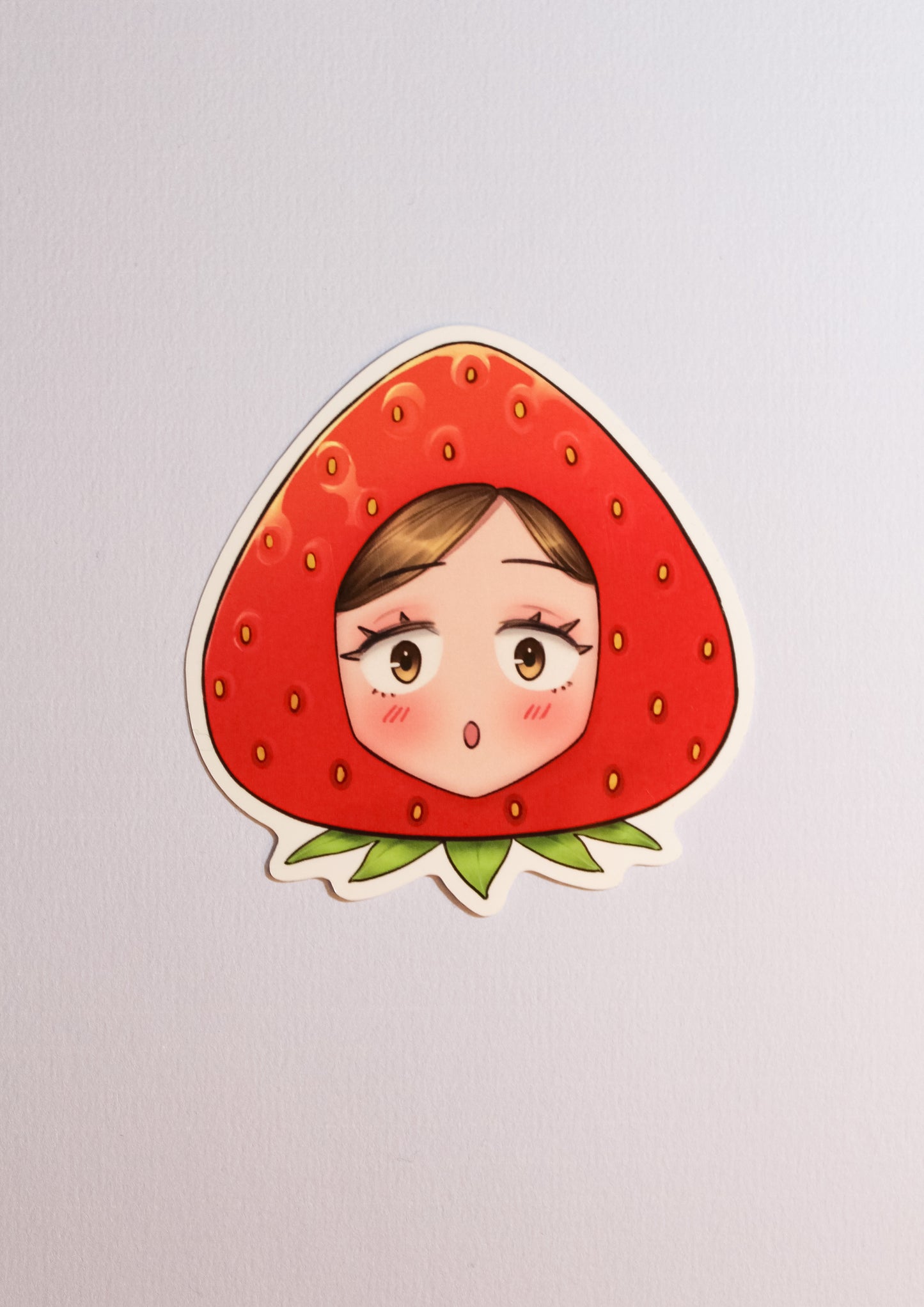 Kanna Strawberry Stickers
