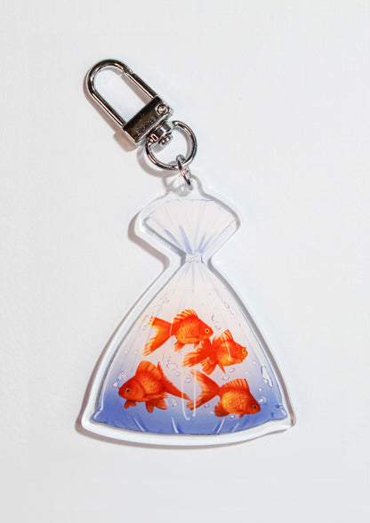 Fish Bag Acrylic Keychain