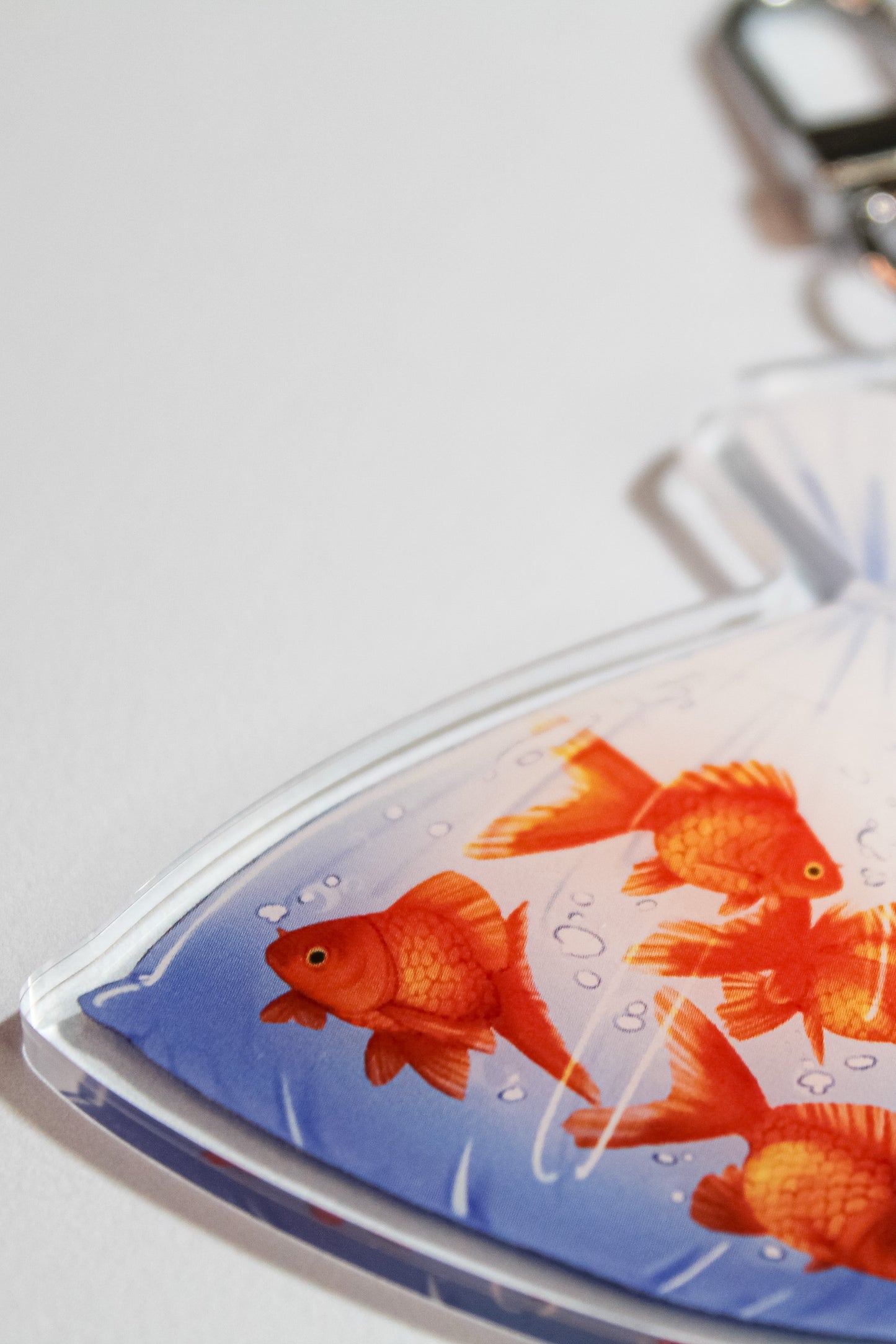 Fish Bag Acrylic Keychain